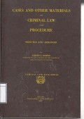 Cases and the others materials on criminal law and procedure