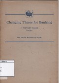 Changing times for banking