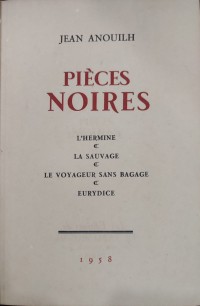 Pièces Noires (Bagian Hitam)