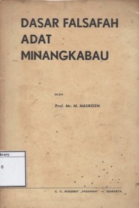 Dasar Falsafah Adat Minangkabau