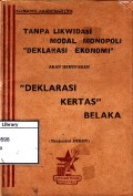 Deklarasi-Ekonomi Presiden