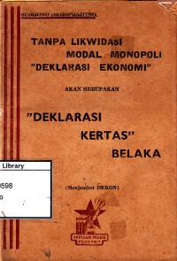 Deklarasi-Ekonomi Presiden