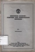 Demokrasi Ekonomi: Komitmen dan Pembangunan Indonesia