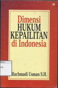 Dimensi Hukum Kepailitan di Indonesia