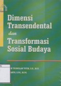 Dimensi Transendental dan Transformasi Budaya
