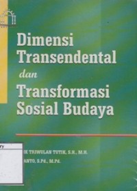 Dimensi Transendental dan Transformasi Budaya