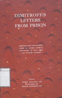 Dimitroff's Letters From Prison