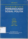Dinamika Pembangunan Sosial Politik