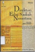 Direktori Naskah Nusantara: Antologi Sastra Daerah Indonesia