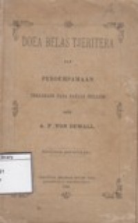 Doea Belas Tjeritera dan Peroempamaan