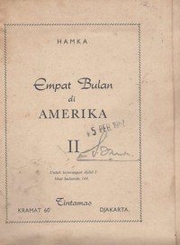 Empat Bulan di Amerika I