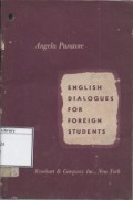 English Dialogues for Foreign Students