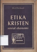 Etika Kristen Sosial Ekonomi