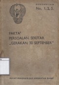 Fakta-Fakta Persoalan Sekitar Gerakan 30 September