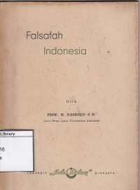 Falsafah Indonesia