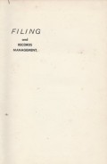 Filing and Records Management