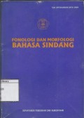 Fonologi dan Morfologi Bahasa Sindang