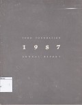 Ford Foundation Annual Report 1987