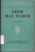 From Max Weber: Essays in Sociology