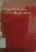 Geografi Dialek Bahasa Banjar Hulu