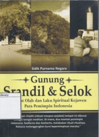Gunung Srandil dan Selok : oleh dan laku spiritual kejawen para pemimpin indonesia