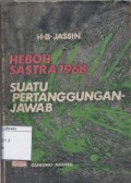 Heboh Sastra 1968 : Suatu Pertanggung Jawaban