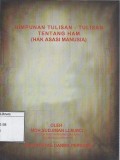 Himpunan Tulisan-tulisan tentang HAM (Hak Asasi Manusia)