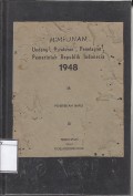 Himpunan undang undang peraturan penetapan pemerintah republik indonesia 1948
