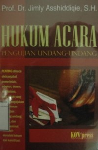 Hukum Acara: Pengujian Undang-undang