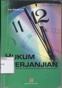 Hukum Perjanjian