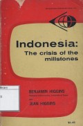 Indonesia: The crisis of the millstones