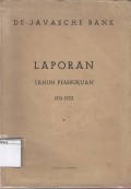 De Javasche Bank: Laporan Tahun Pembukuan 1951-1953