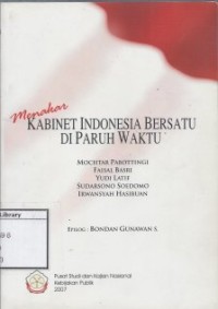 Menakar Kabinet Indonesia Bersatu di Paruh Waktu