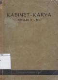 Kabinet Karya : Triwulan III - 1957