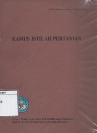 Kamus Istilah Pertanian