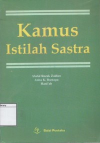 Kamus Istilah Sastra