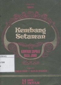 Kembang Setaman: Kawruh Sapala Basa Jawa