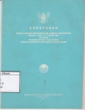 Keputusan Kepala Badan pengendalian Dampak Lingkungan Nomor: KEP-01 Tahun 1990 Tentang Organisasi dan Tata Kerja Badan Pengendalian Dampak Lingkungan