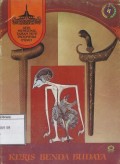 Keris Benda Budaya
