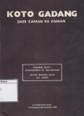 Koto Gadang: Dari Zaman ke Zaman