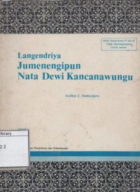Langendriya Jumenengipun Nata Dewi Kancanawungu