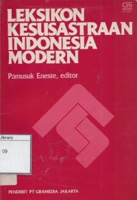 Leksikon Kesusastraan Indonesia Modern