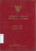 Lembaran negara Republik Indonesia 1965 No.1-122