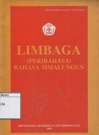 Limbaga (Peribahasa): Bahasa simalungun