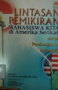 Lintasan Pemikiran Mahasiswa Kita di Amerika Serikat Untuk Pembangunan Indonesia