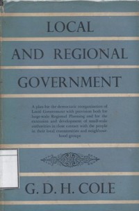 Local and Regional Government