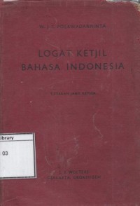 Logat Ketjil Bahasa Indonesia