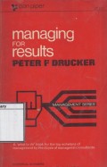 Managing for Results