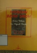Masa Depan Budaya Daerah: Kasus Bahasa dan Sejarah Sunda