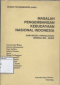 Masalah Pengembangan Kebudayaan Nasional Indonesia: Dari Model Perkuliahan Beregu IBD - UKSW